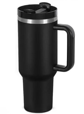 40 oz Black Tumbler