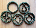 5 Piece Fall Cookie Cutter Set